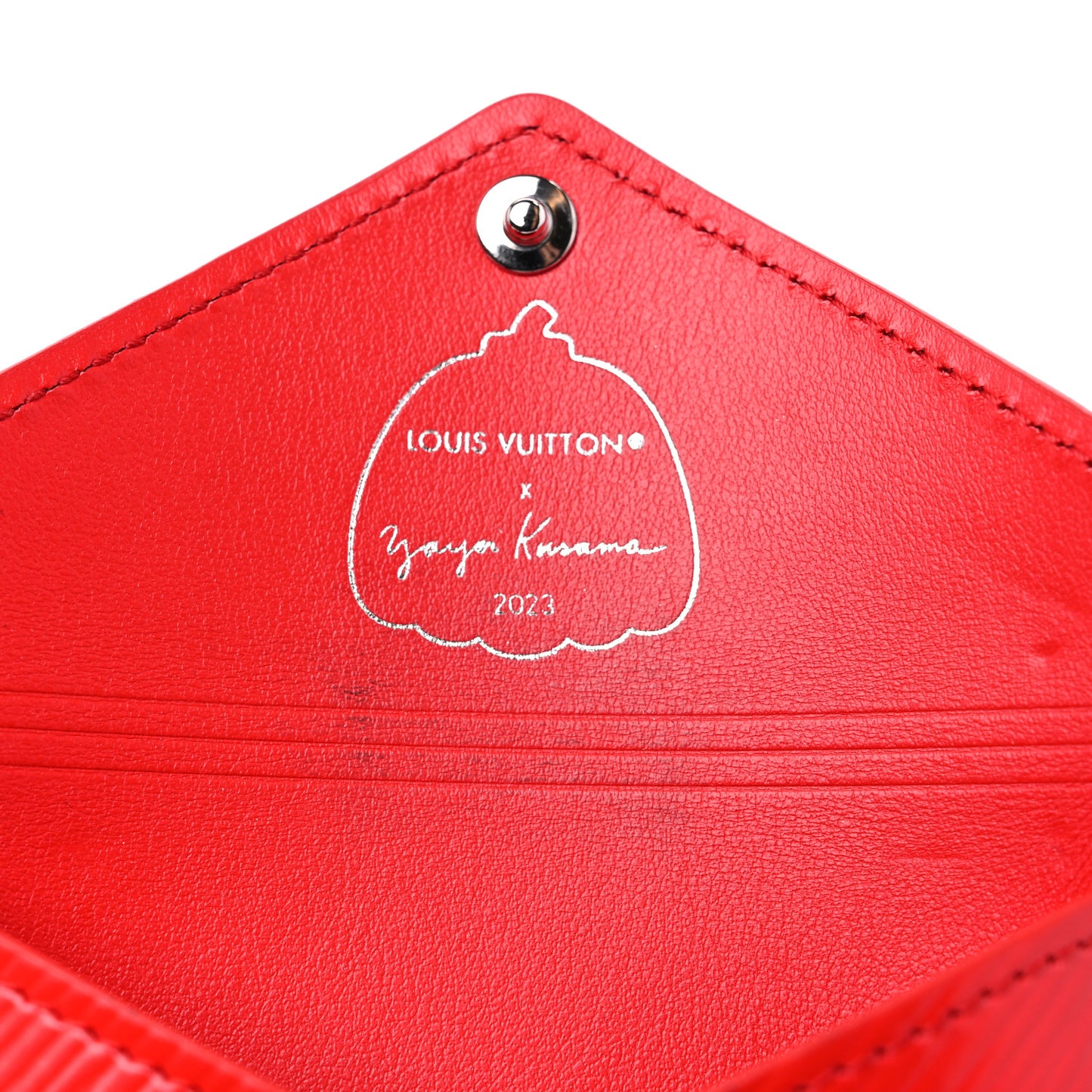 LV X YK Epi Kirigami Pochette Set Black Red Yellow