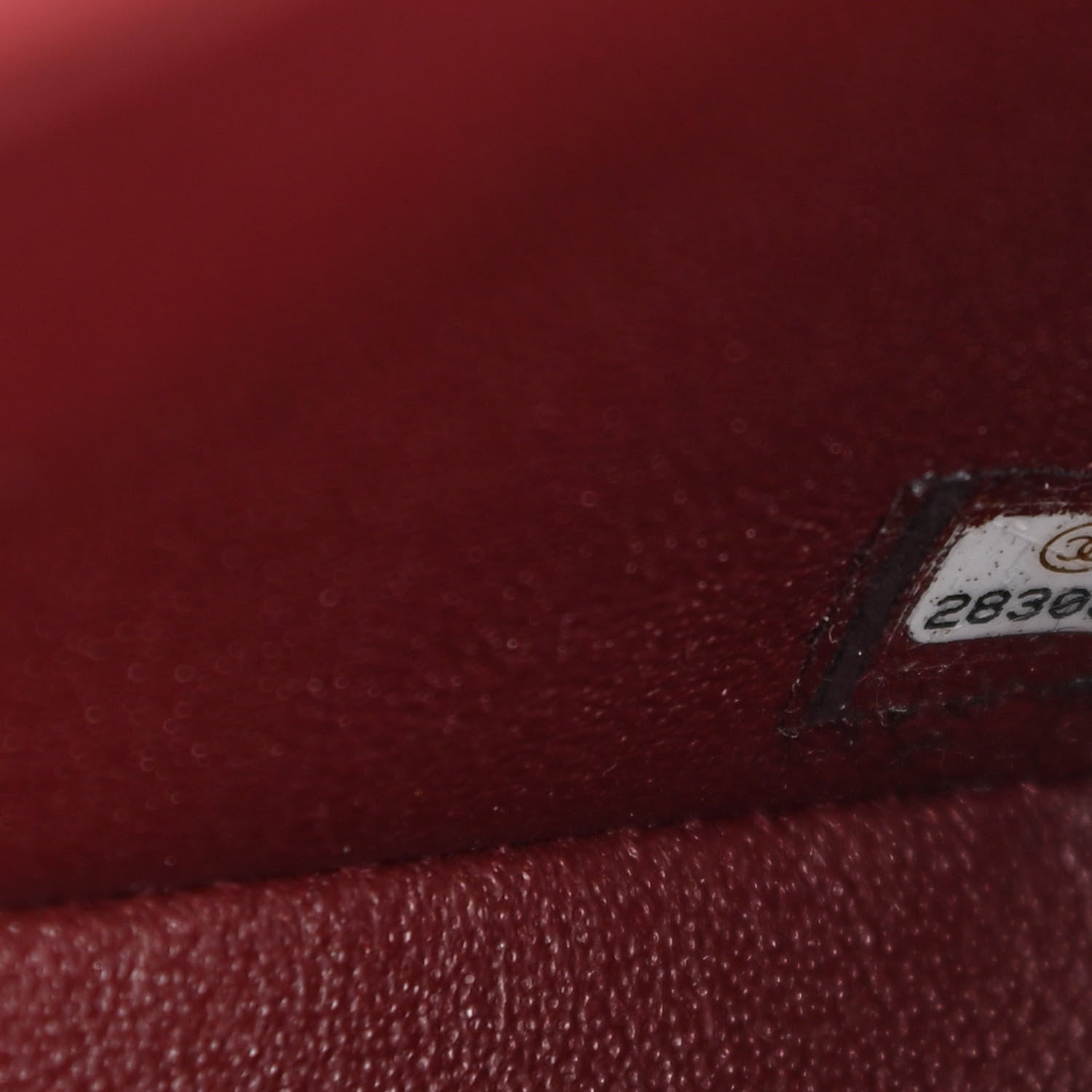 Chanel Lambskin Quilted Mini Rectangular Flap Burgundy 7 of 11