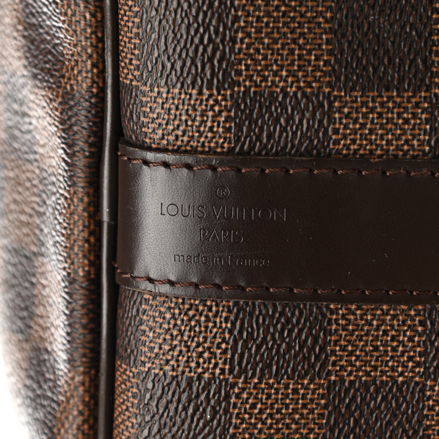 Louis Vuitton Damier Ebene Keepall Bandouliere 55 6 of 16