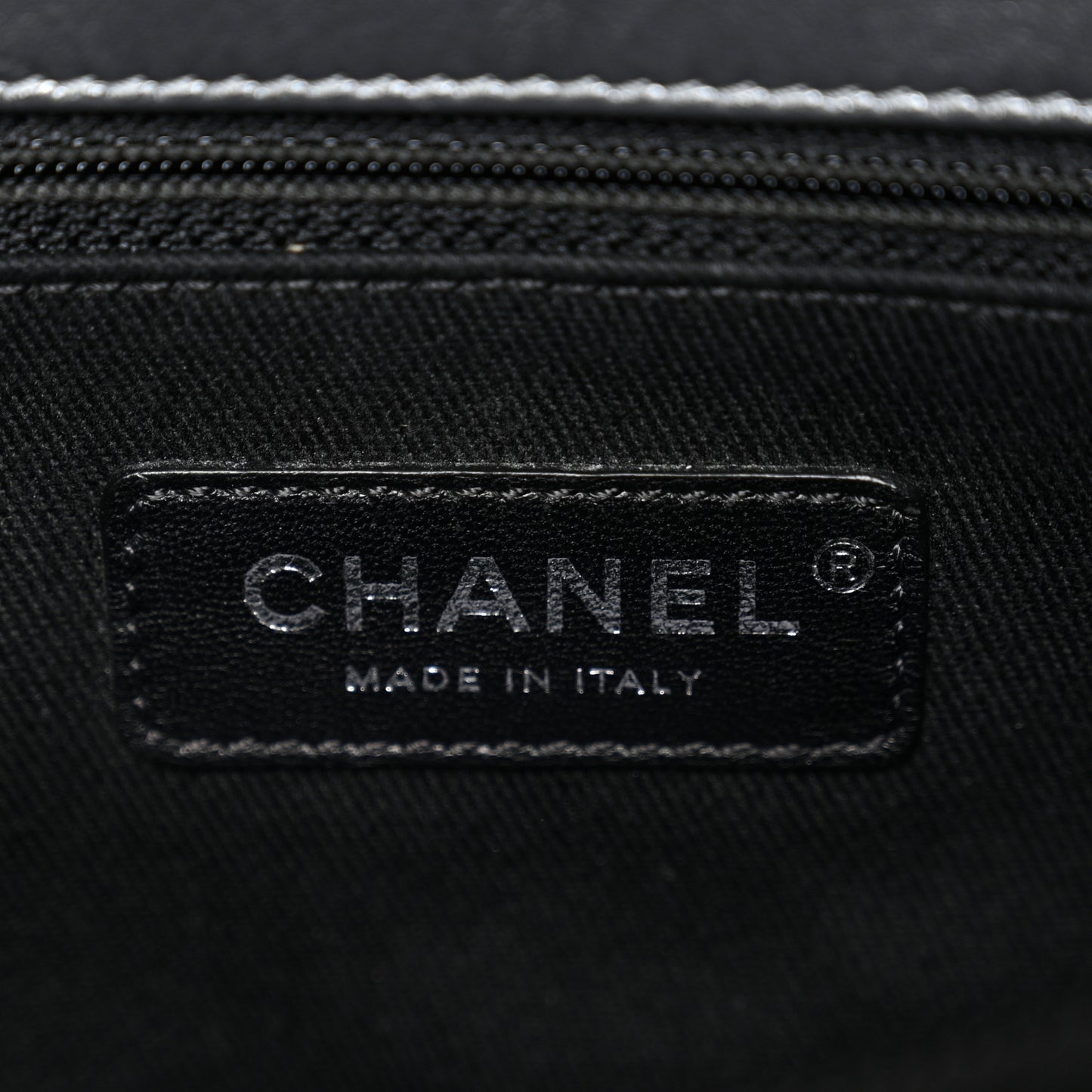 Metallic Aged Calfskin Quilted Small Coco Handle Flap Charcoal