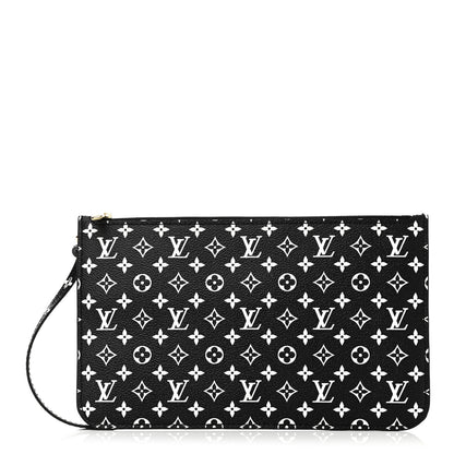 Louis Vuitton Monogram Giant Jungle Neverfull MM GM Pochette Black 1 of 7