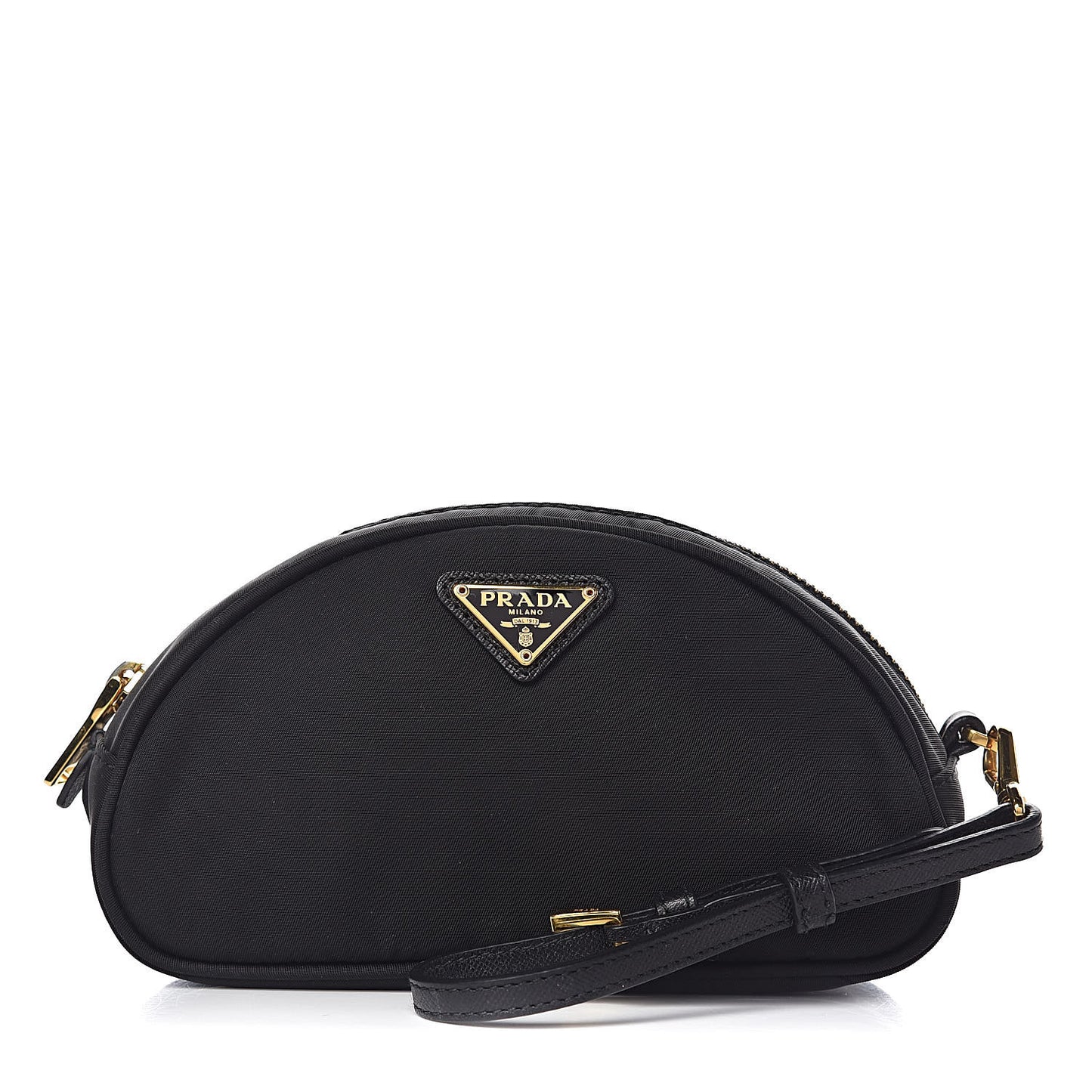 Tessuto Nylon Wristlet Nero Black