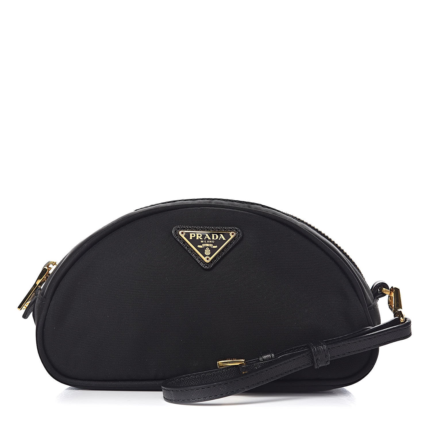 Prada Tessuto Nylon Wristlet Nero Black 1 of 7