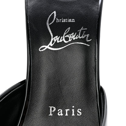 Christian Louboutin Patent Miss Z 100 Mule 38.5 Black 8 of 10