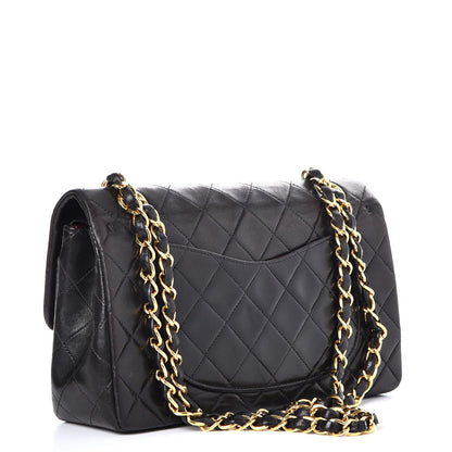 Chanel Lambskin Quilted Small Double Flap Black 4 of 8