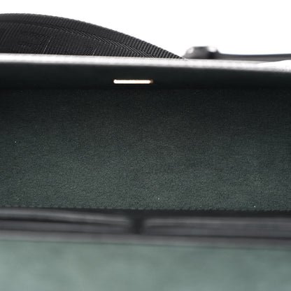 Fendi Vitello King FF Lines Embossed Baguette Soft Trunk Black 5 of 12