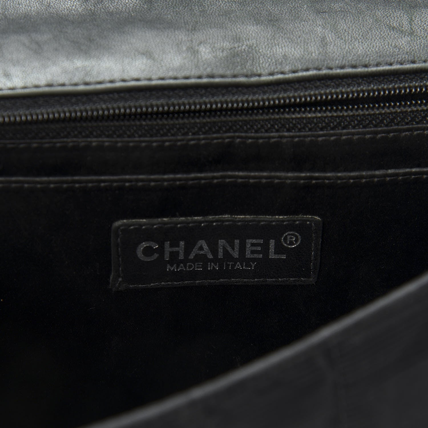 Chanel Nylon Medium Travel Flap Black 7 of 10