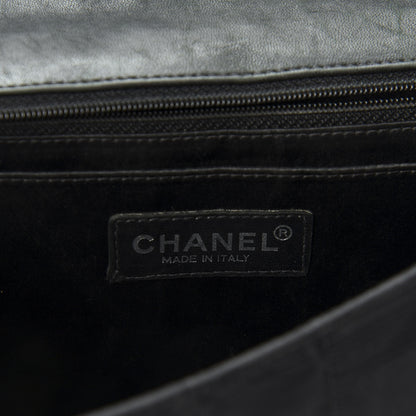 Chanel Nylon Medium Travel Flap Black 7 of 10