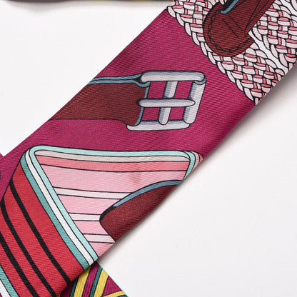 Hermes Silk Sangles En Zigzag Twilly 3 of 6