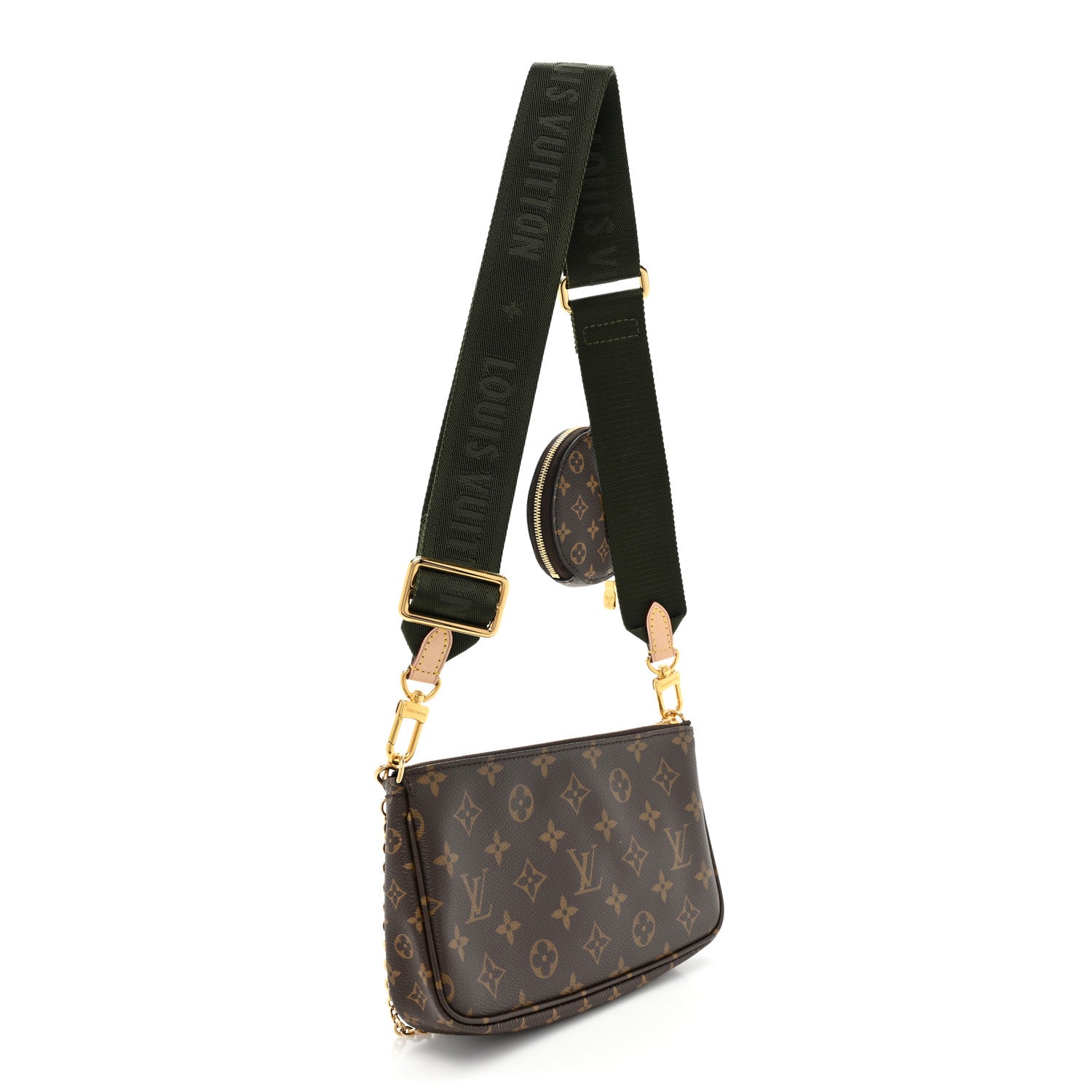 Louis Vuitton Monogram Multi Pochette Accessories Kaki 3 of 13
