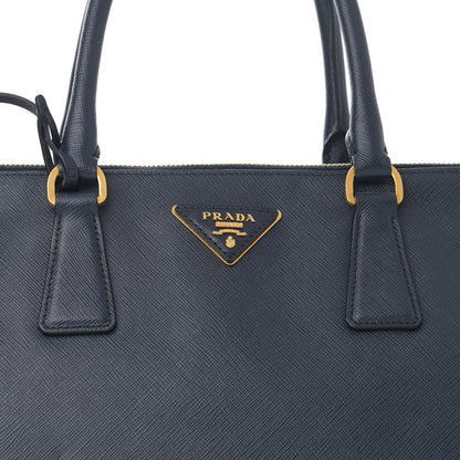 Prada Saffiano Lux Medium Tote Bluette 8 of 15