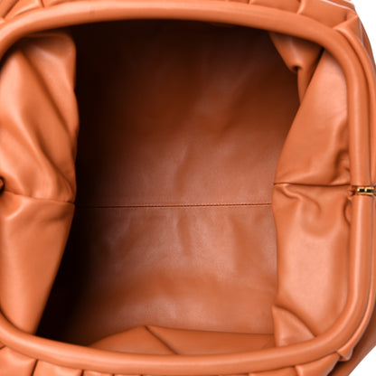Bottega Veneta Smooth Butter Calf The Pouch Oversized Clutch Clay 5 of 8