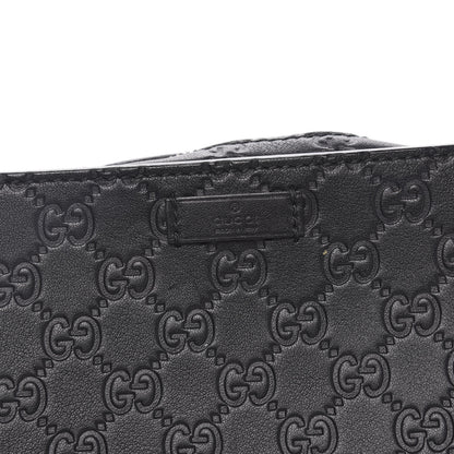Gucci Guccissima Zip Clutch Black 9 of 11