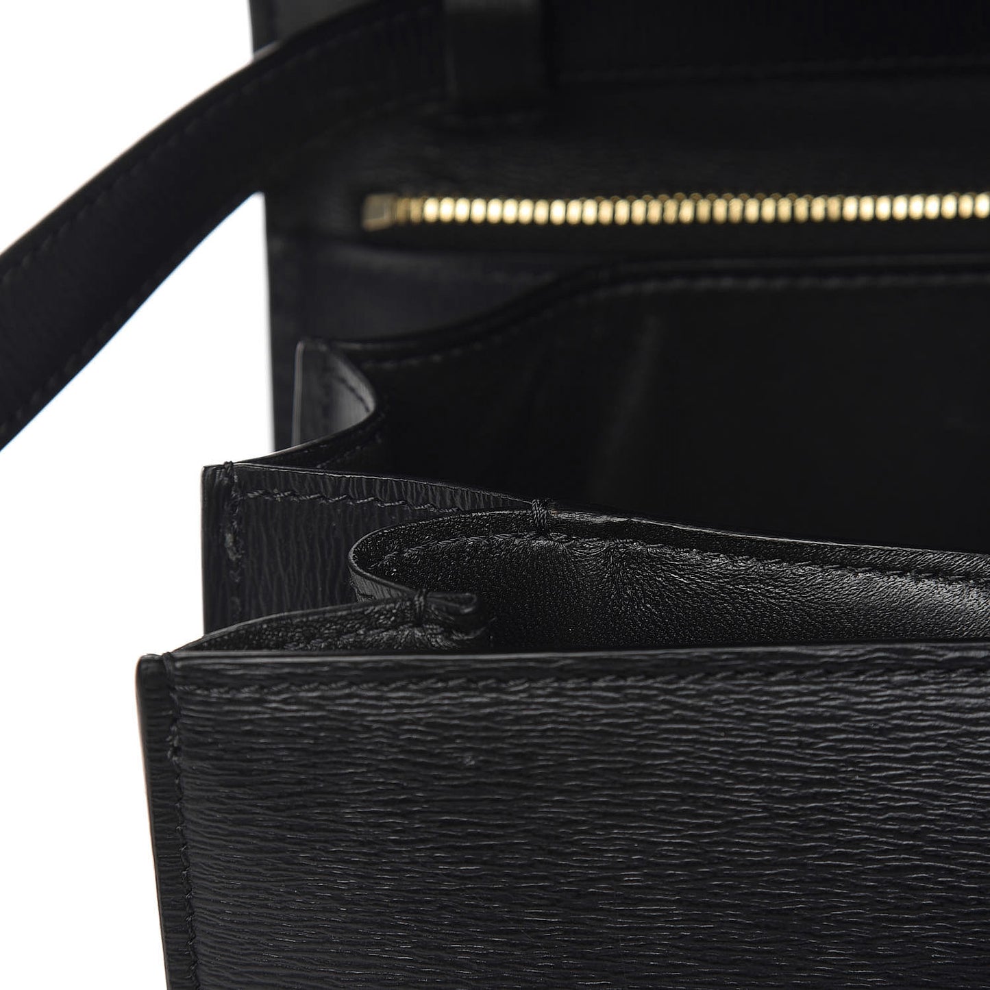 Liege Calfskin Medium Classic Box Flap Bag Anthracite