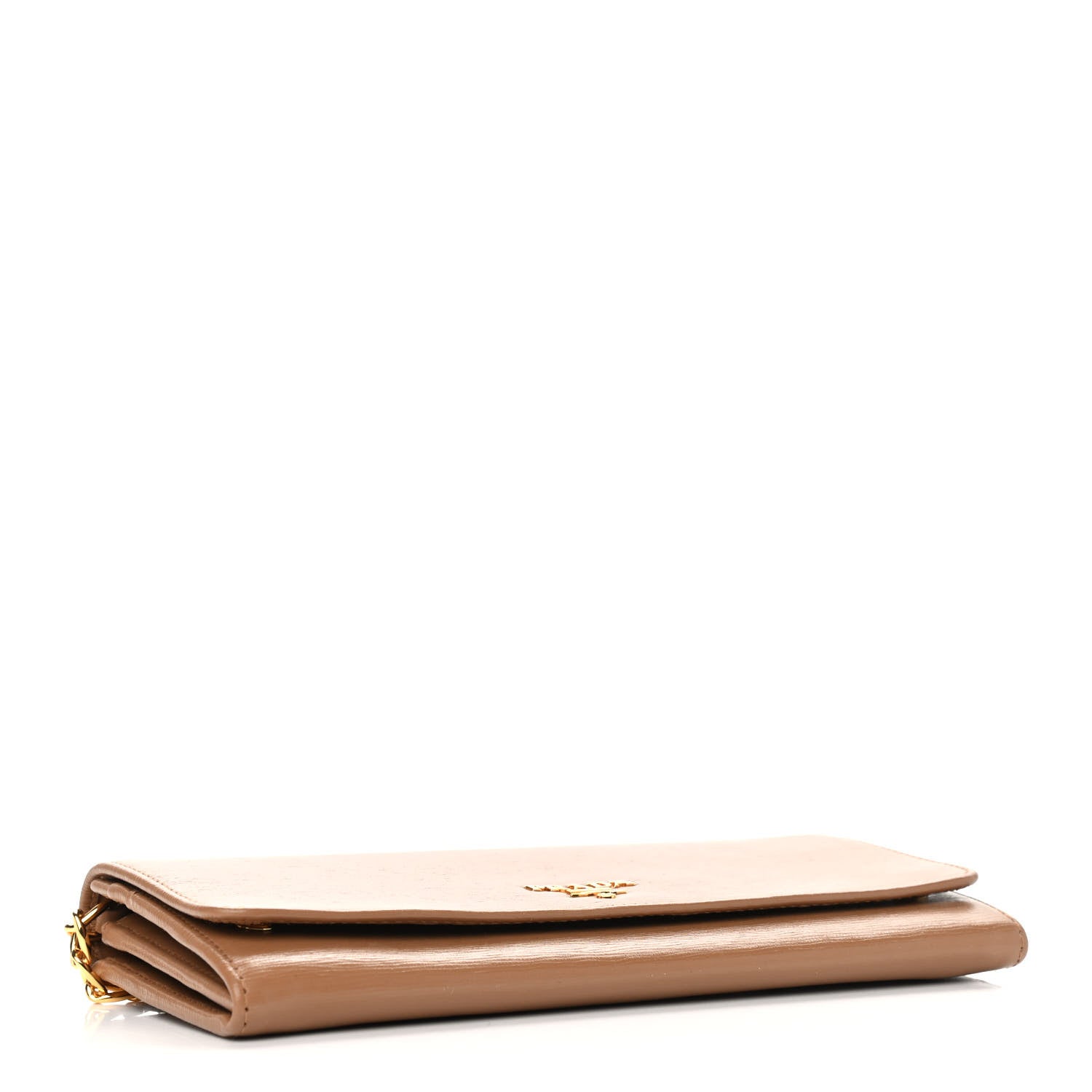 Prada Vitello Move Chain Wallet Caramel 4 of 9