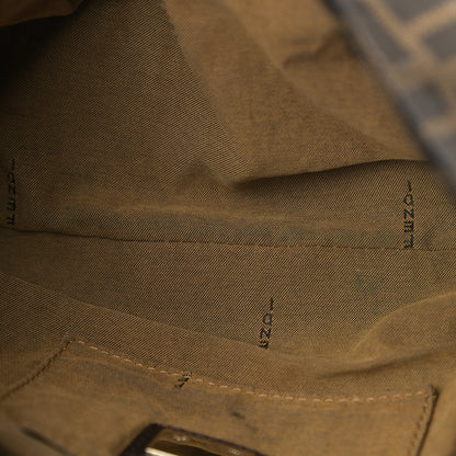 Fendi Zucca Small Chef Shoulder Bag Tobacco 12 of 16