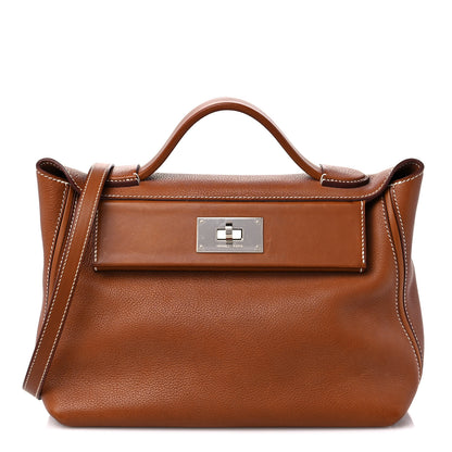 Hermes Barenia Faubourg 24/24 29 Fauve 1 of 19