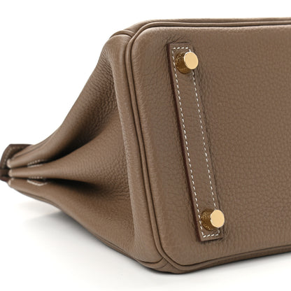 Hermes Togo Birkin 25 Etoupe 9 of 13