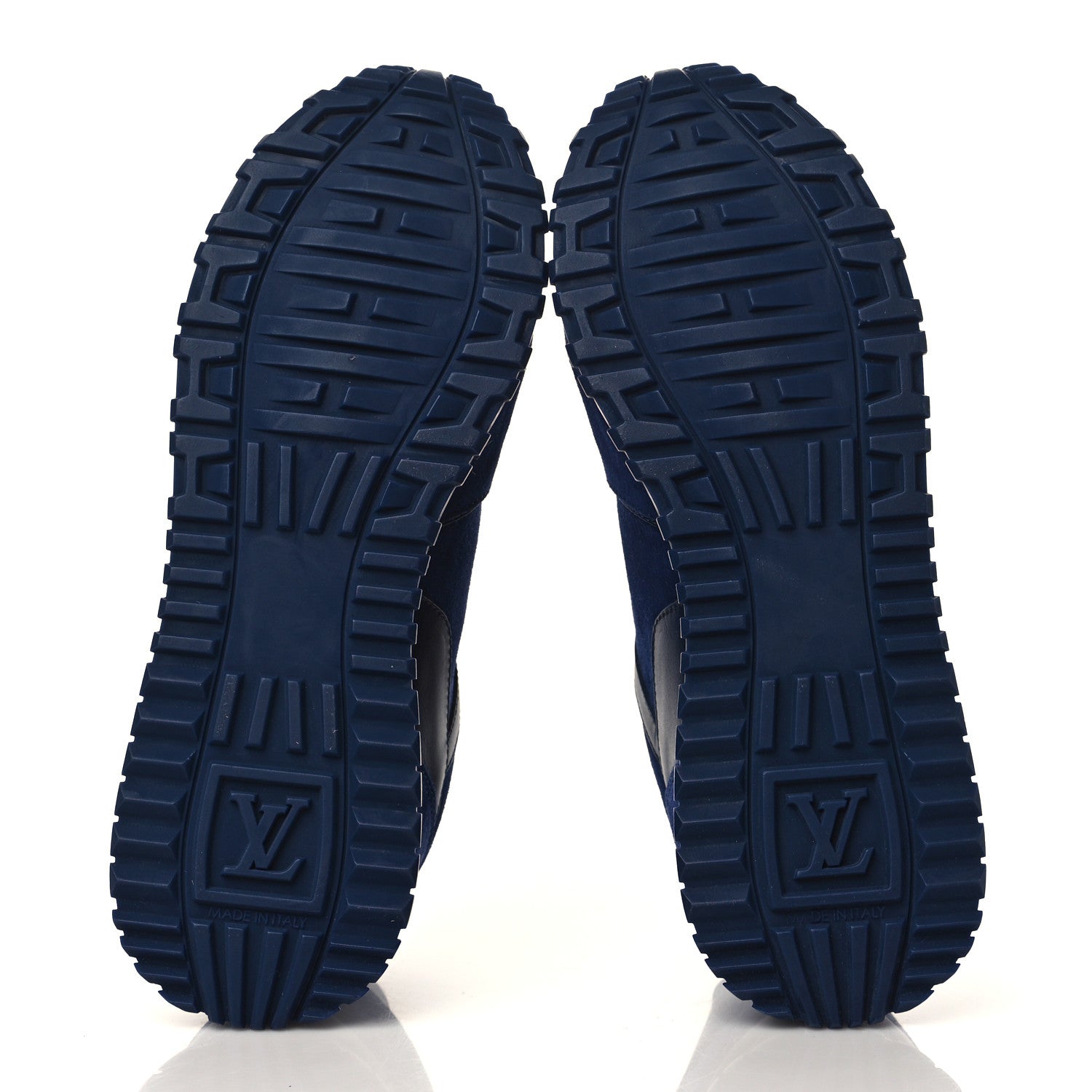 Louis Vuitton Suede Run Away Sneakers 36 Blue 5 of 8