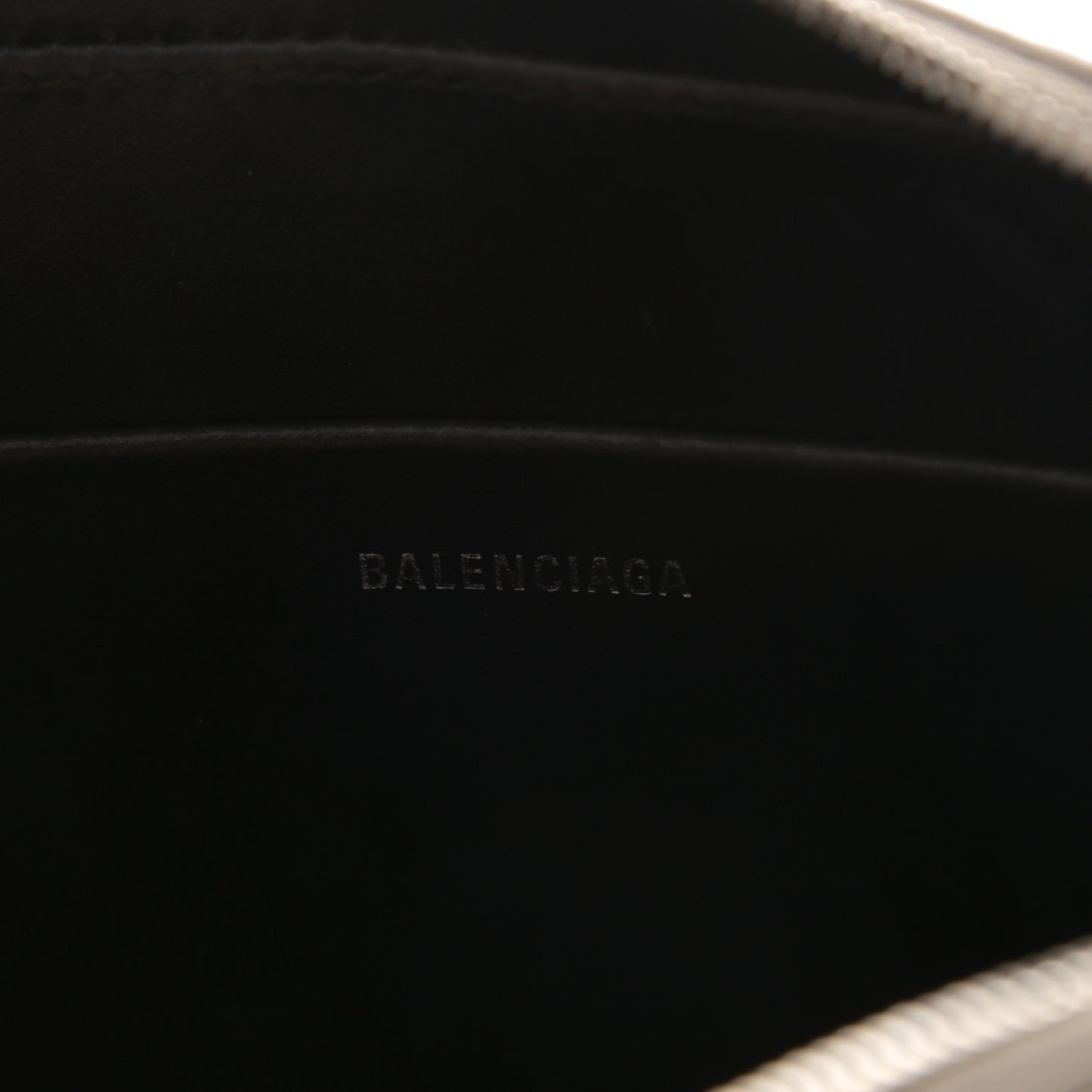 Calfskin Logo S Everyday Camera Bag White