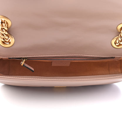 Gucci Calfskin Matelasse Small GG Marmont Shoulder Bag Porcelain Rose 5 of 9