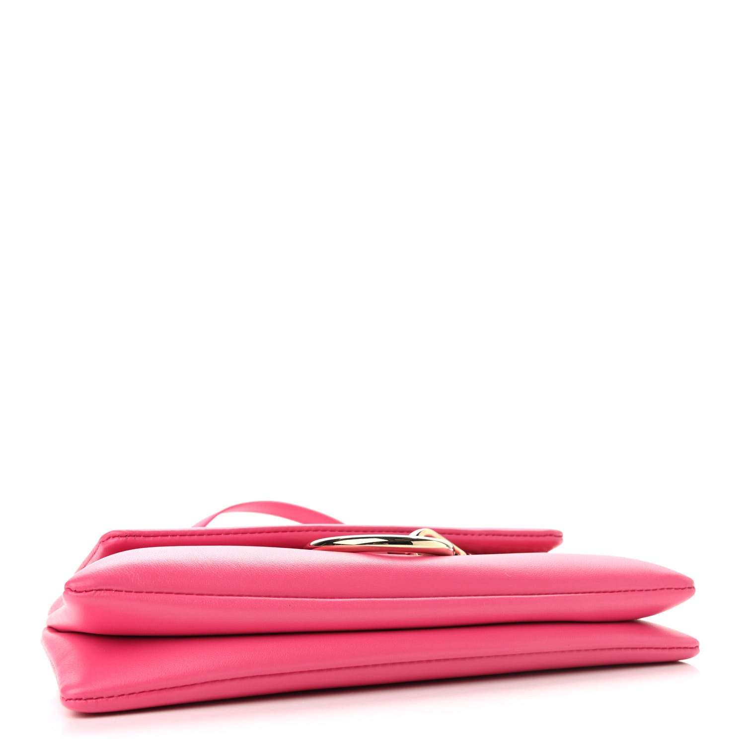 Chloe Lambskin Small Faye Top Handle Bag Hot Pink 4 of 8