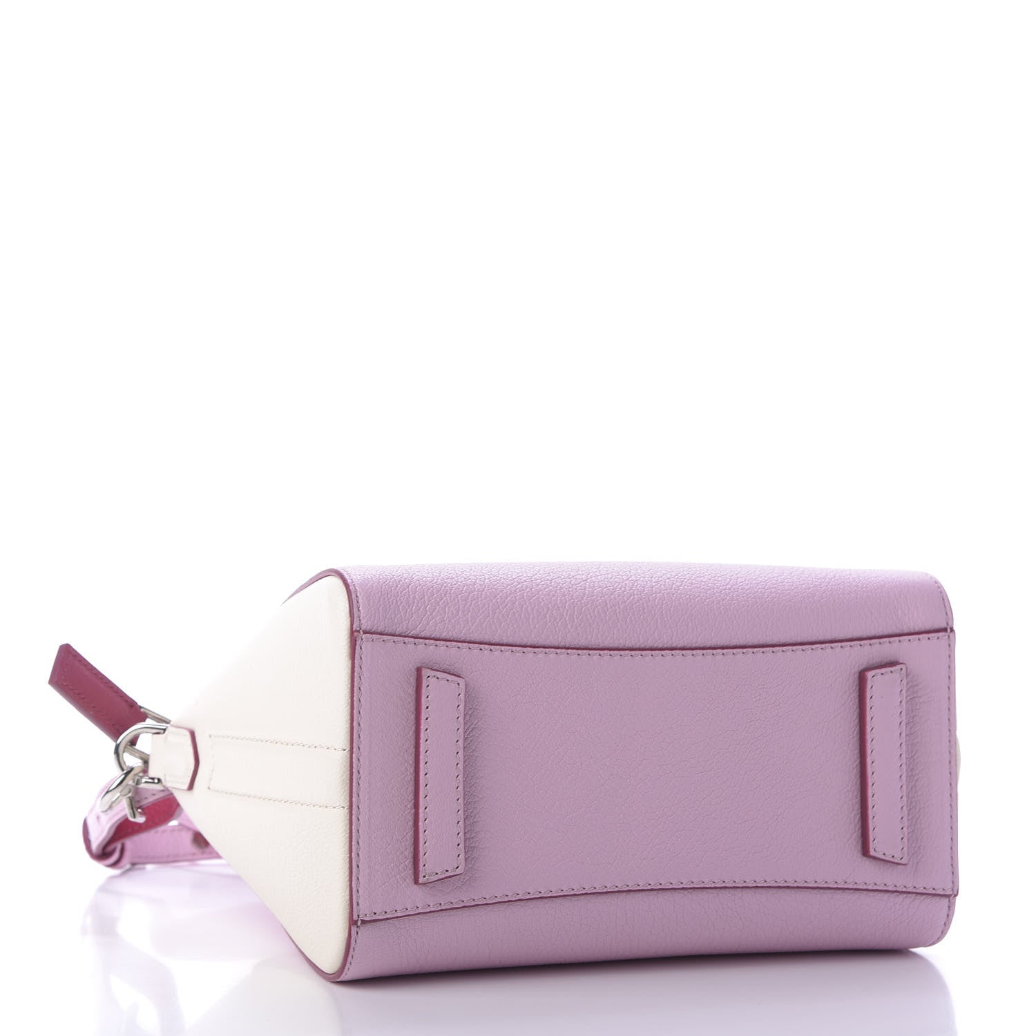 Givenchy Sugar Goatskin Mini Tri-Color Antigona Bright Pink White Fuchsia 4 of 9