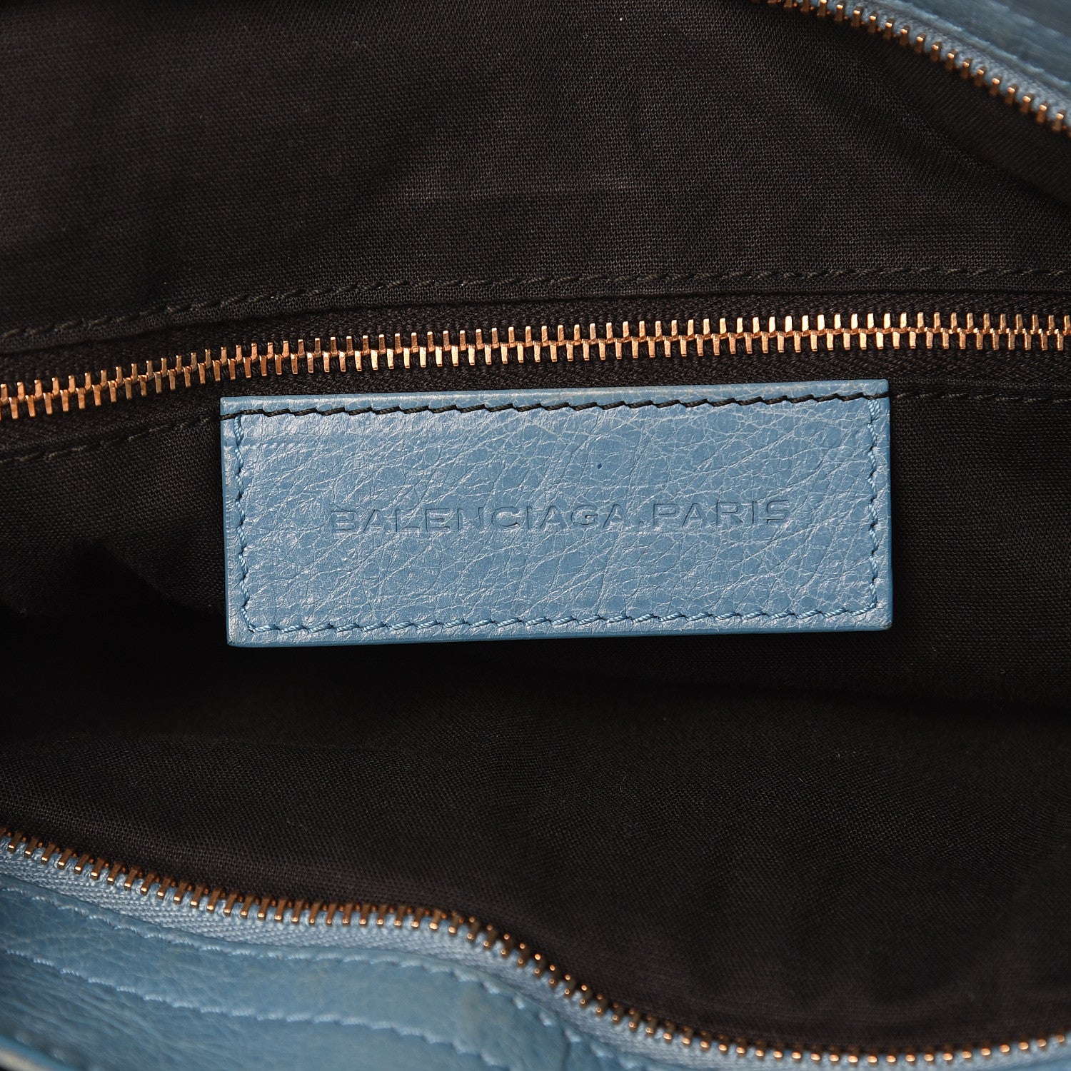 Balenciaga Agneau Giant 12 Rose Gold Hardware City Bleu Indigo 6 of 15
