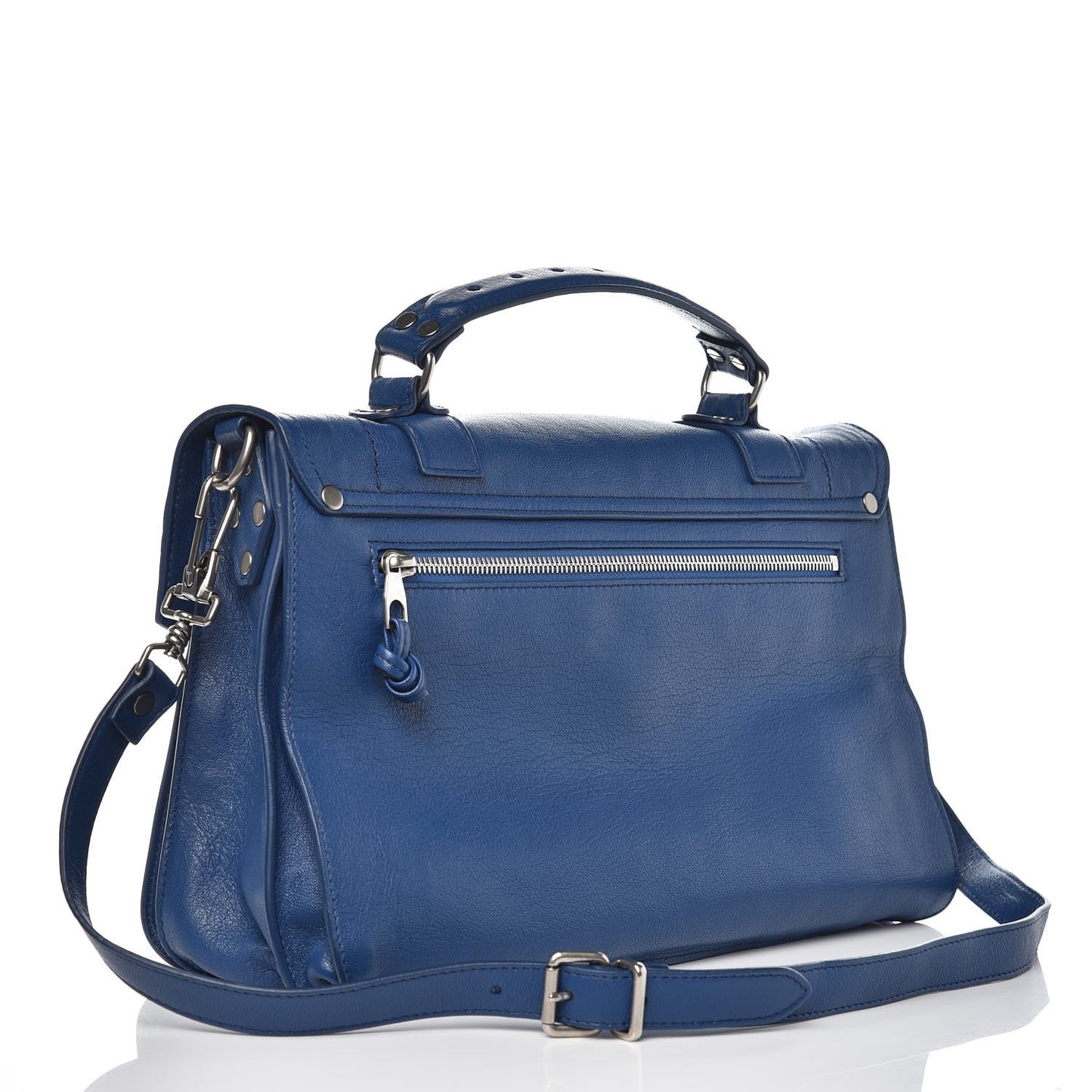 Lambskin Medium PS1 Satchel Peacock