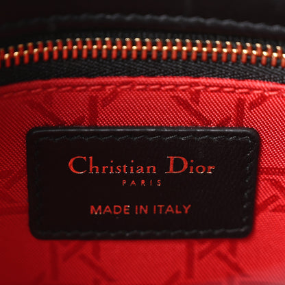 Christian Dior Lambskin Cannage Small My ABCDior Lady Dior Black 5 of 9