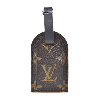 Louis Vuitton Monogram Luggage Tag Black 1 of 3