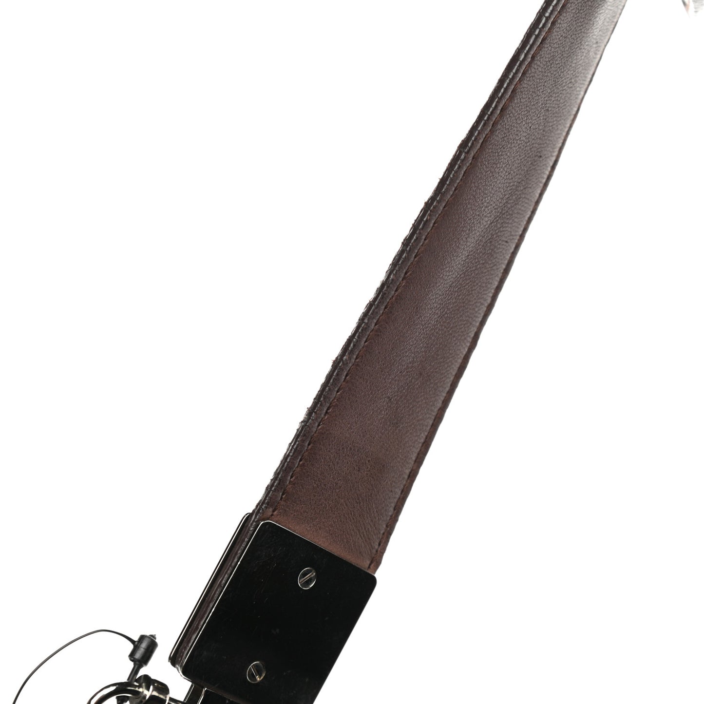 Suede Calfskin B Hobo Brown