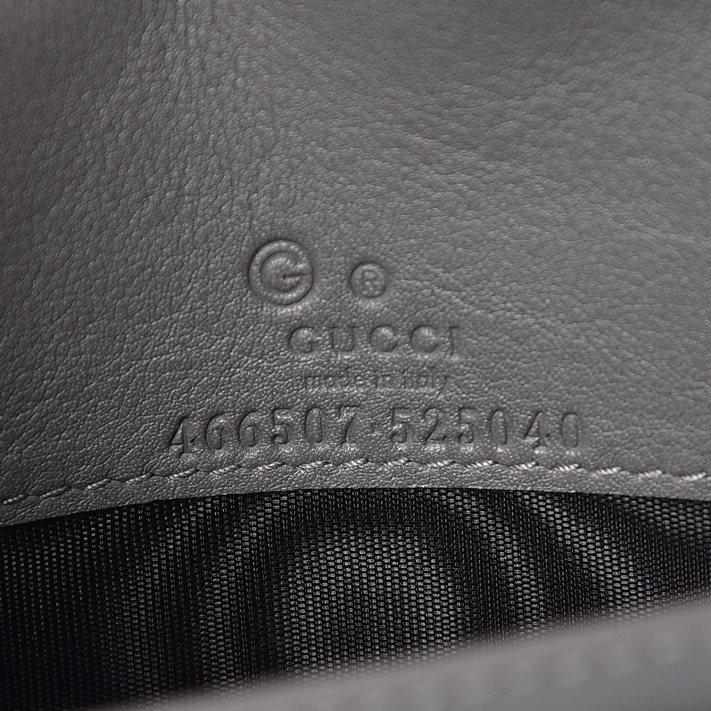 Soft Microguccissima Crossbody Wallet Loess