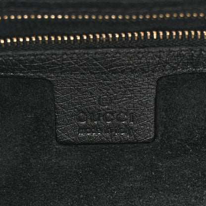 Gucci Ostrich Large Jackie Hobo Black 6 of 11