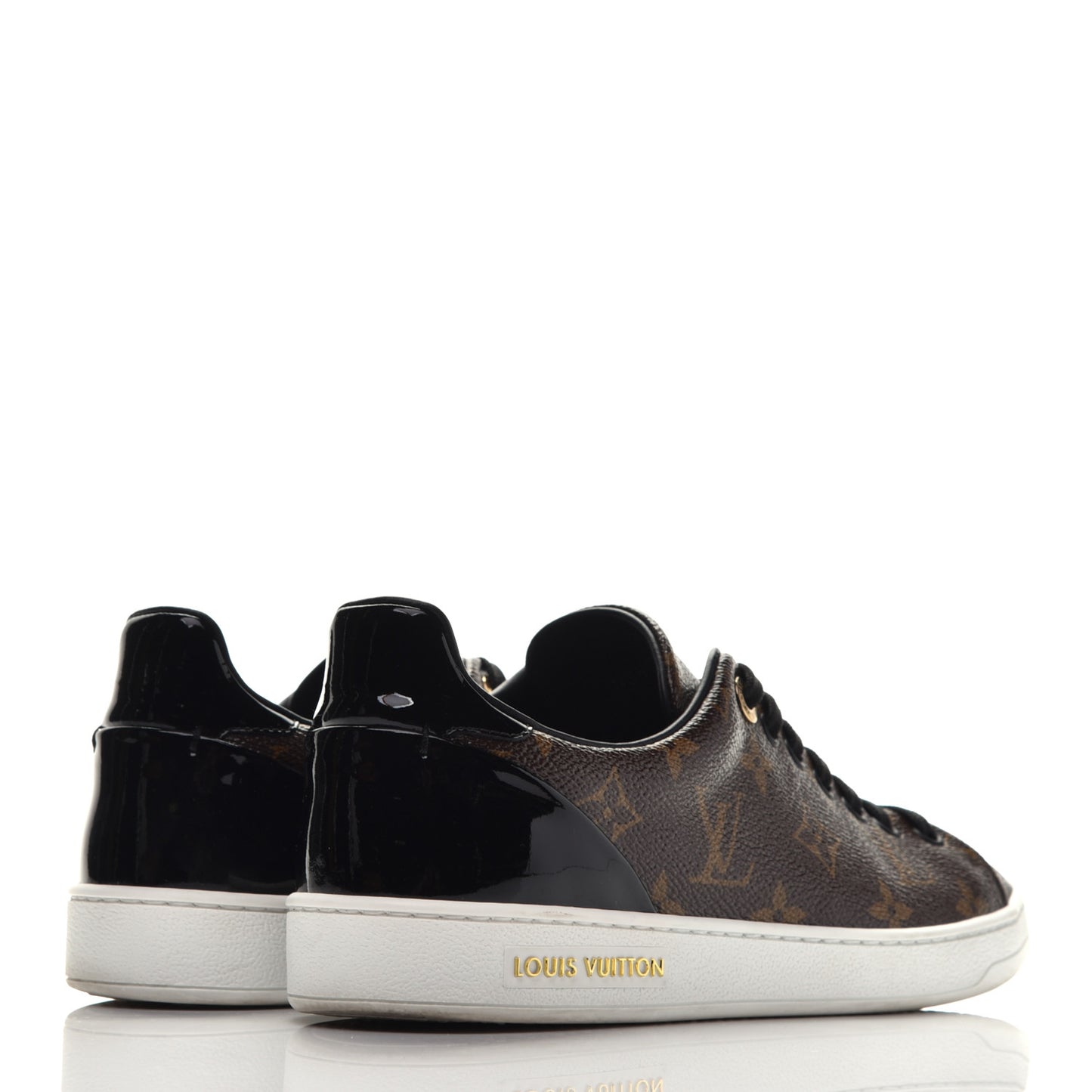 Patent Monogram Frontrow Sneakers 38