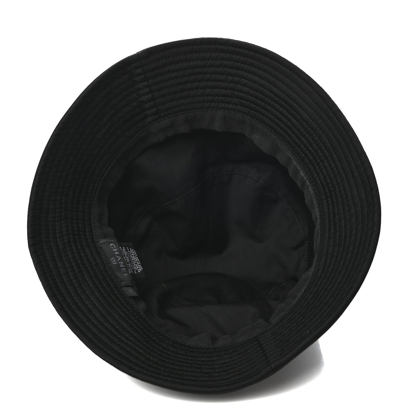 Cotton CC Bucket Hat M Black