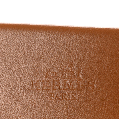Hermes Calfskin Womens Galerie Sandals 39 Gold 8 of 10