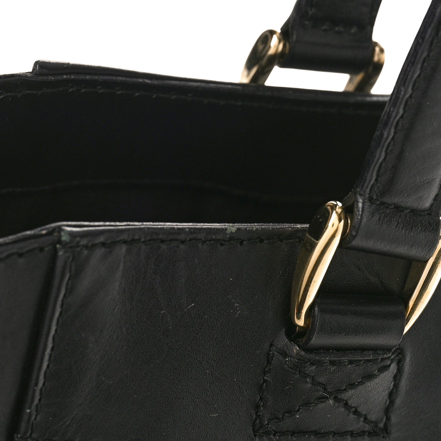 Monogram Crest Tote Black