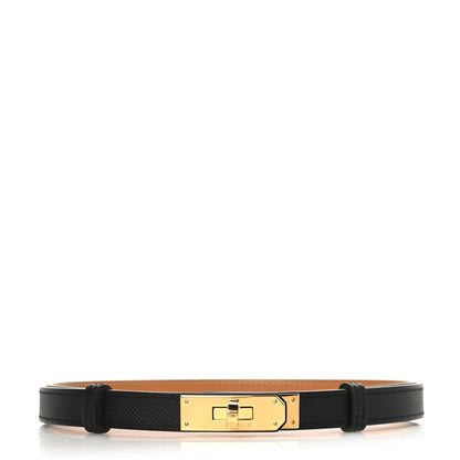 Hermes Epsom Kelly Belt Black 1 of 4
