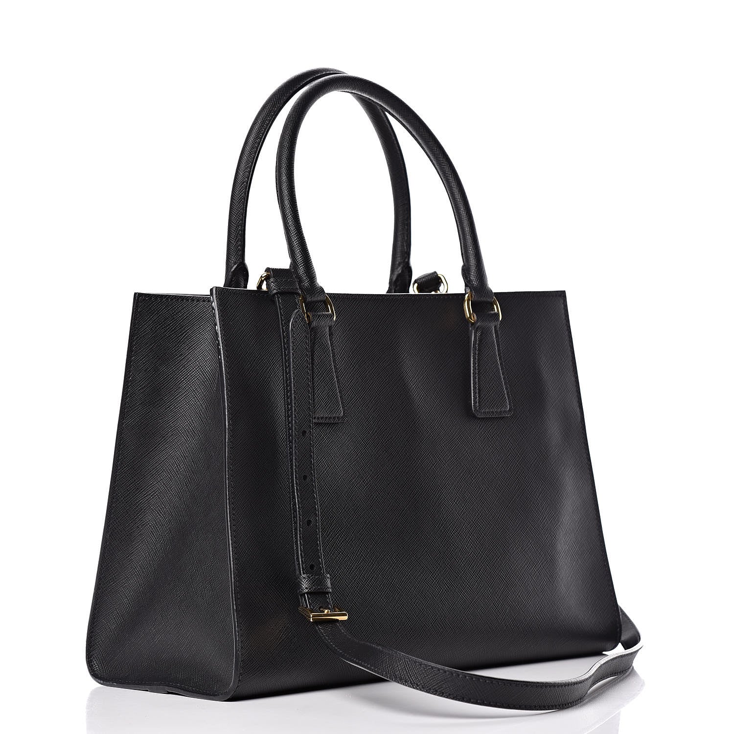 Prada Saffiano Tote Black 4 of 15
