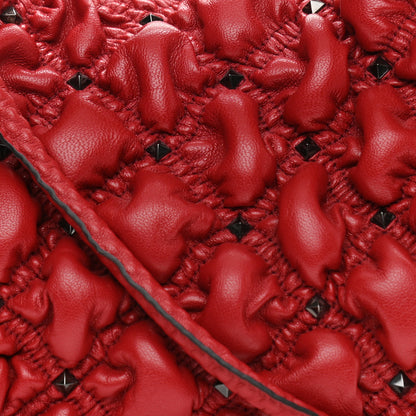 Valentino Garavani Nappa Small Spikeme Hobo Bag Rosso Valentino 7 of 9