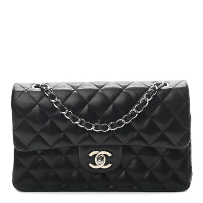 Chanel Lambskin Quilted Small Double Flap Black 1 of 10
