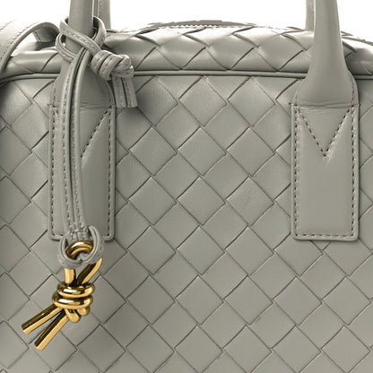 Bottega Veneta Lambskin Intrecciato Small Getaway Agate Grey 7 of 9