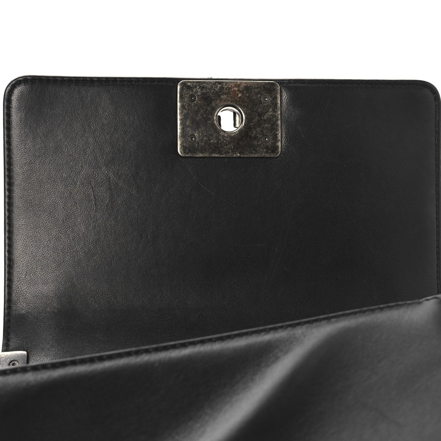 Chanel Lambskin Quilted Small Boy Flap Black 11 of 11