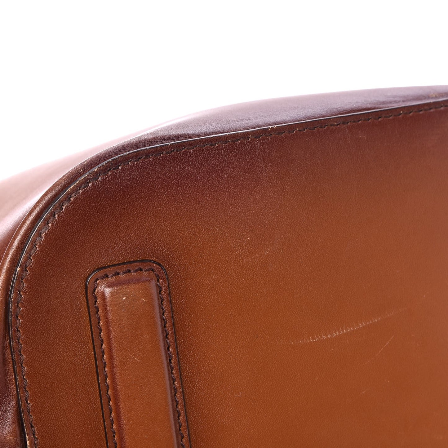 Soft Calfskin Small Jackie Bucket Bag Brown