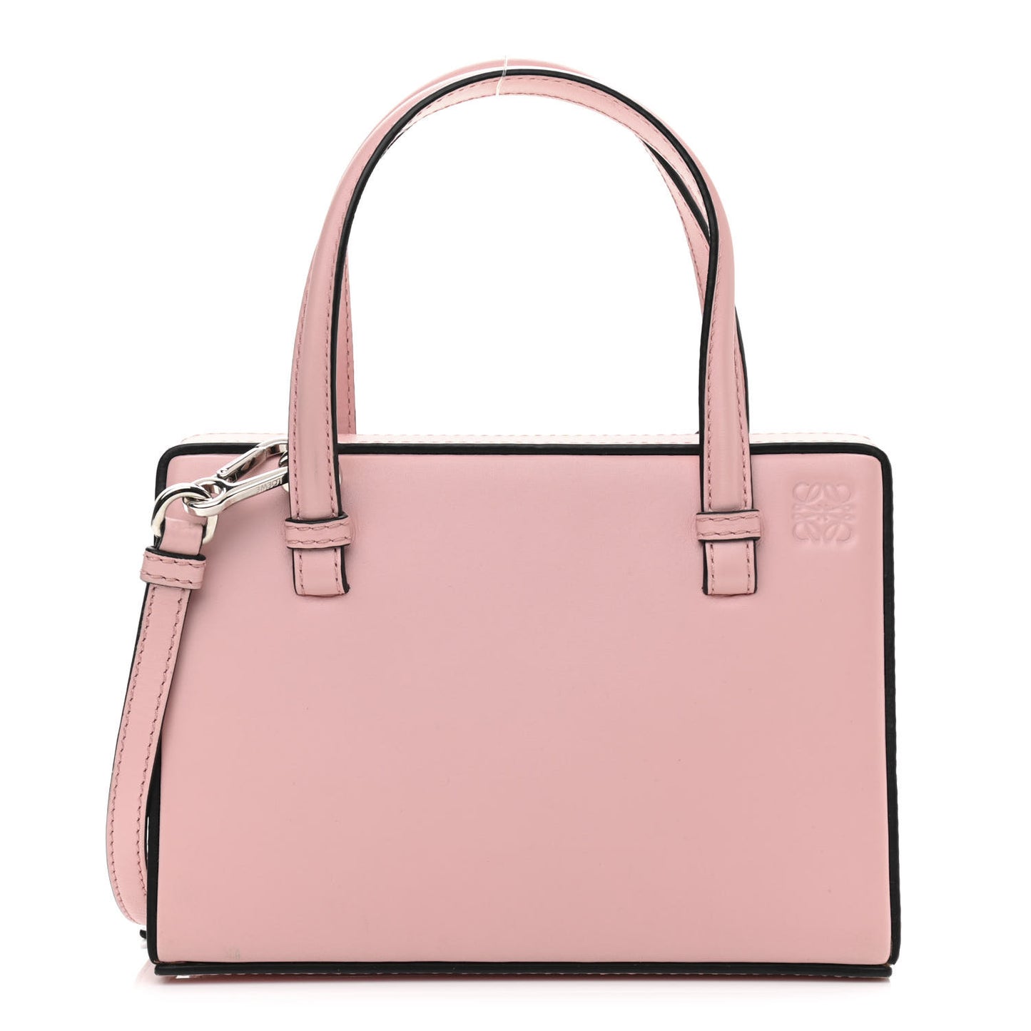 Calfskin Small Postal Bag Pastel Pink