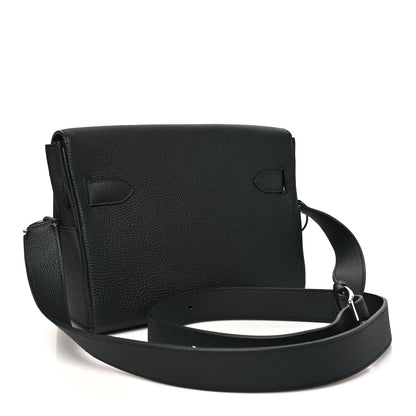 Hermes Togo Kelly Messenger PM Black 3 of 10