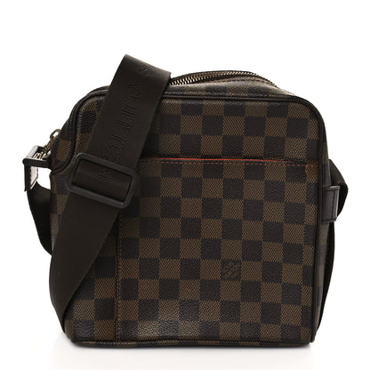 Louis Vuitton Damier Ebene Olav PM Messenger Bag 1 of 10
