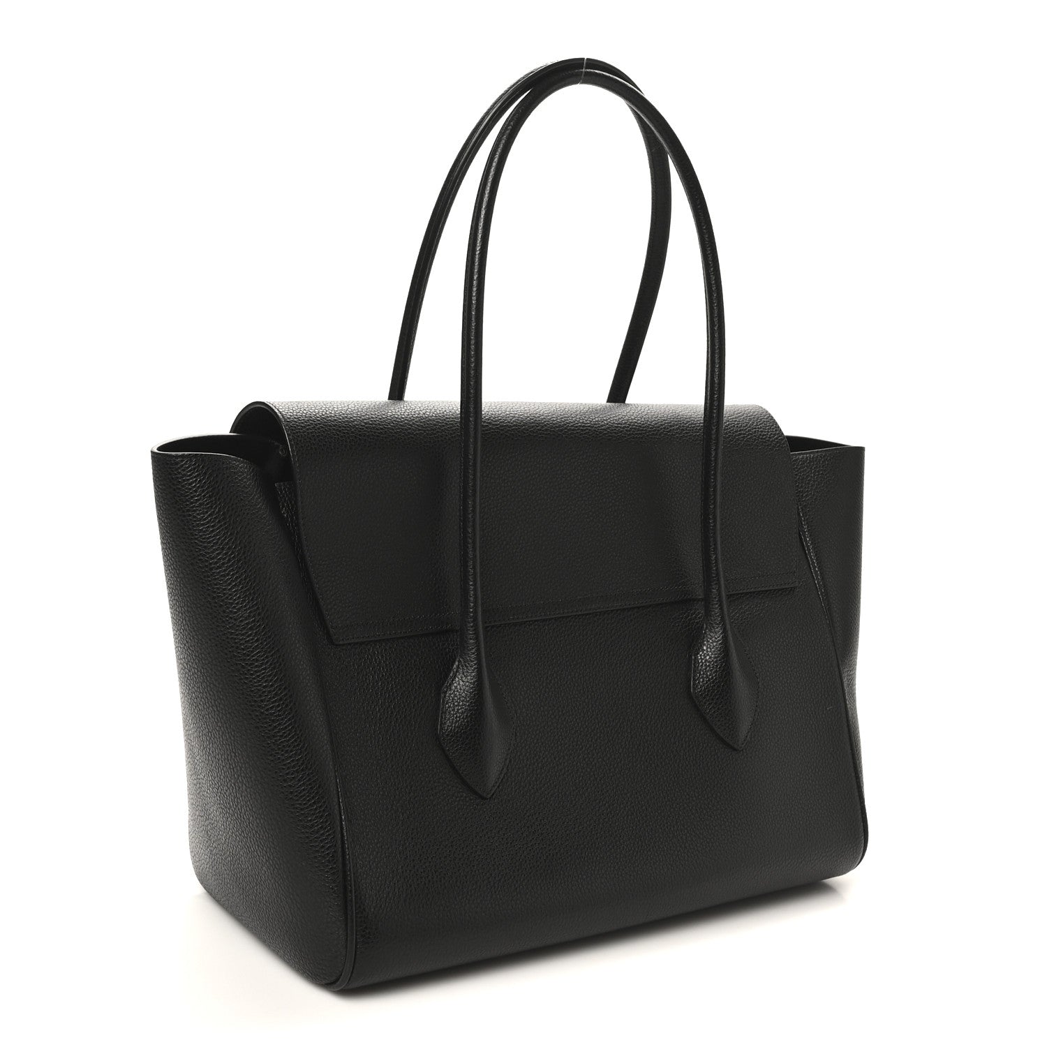 Salvatore Ferragamo Hammered Calfskin Firenze East West Tote Bag