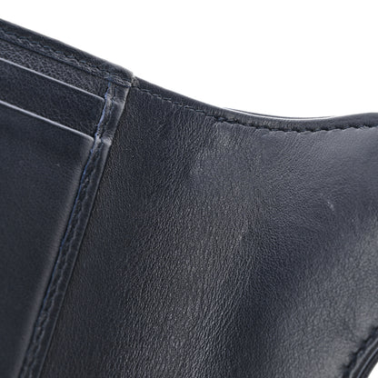 Christian Dior Oblique Saddle Lotus Wallet Blue 10 of 12